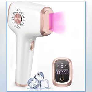White and Rose Gold Hair Removal Device Brand New